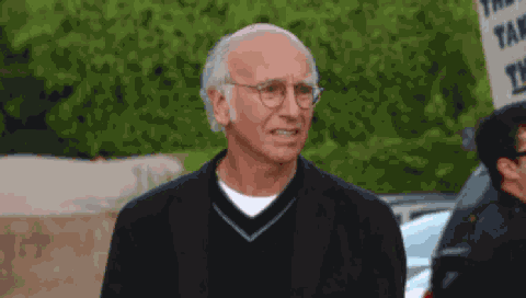 Larry David confuso