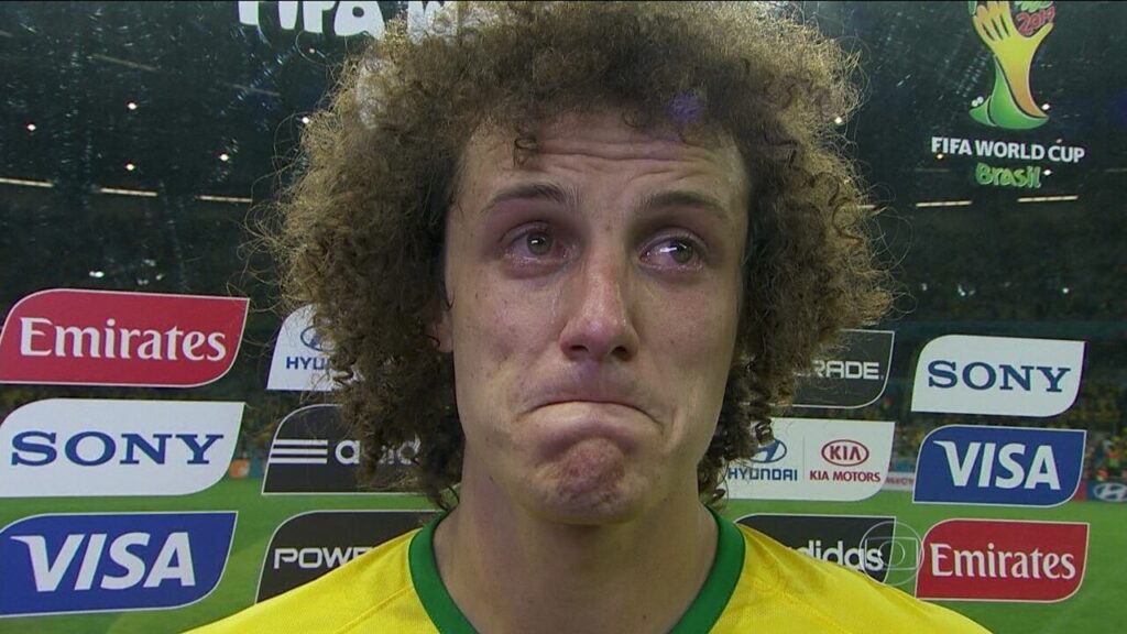 David Luiz 7 a 1 alegria para o povo brasileiro